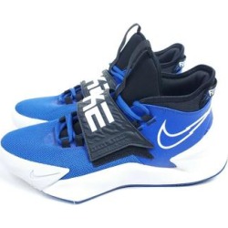Nike Shoes | Nike Future Court 3 Boys Shoes Youth 6y Ct2866-400 Royal Blue White Black Mid | Color: Black/Blue | Size: 6b