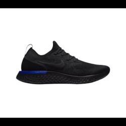 Nike Shoes | Nike Shoes Epic React Flyknit | Color: Black/Blue | Size: 11.5