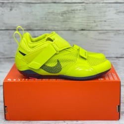 Nike Shoes | Nike Superrep Cycle Volt Black Indoor Cycling Peloton Shoe Womens New | Color: Green/Yellow | Size: Various