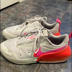 Nike Shoes | Nike Wmns Air Max Up Vast Grey Pink Crimson Women Casual Shoes | Color: White | Size: 7