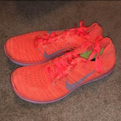Nike Shoes | Orange Nike Freeruns | Color: Orange | Size: 6