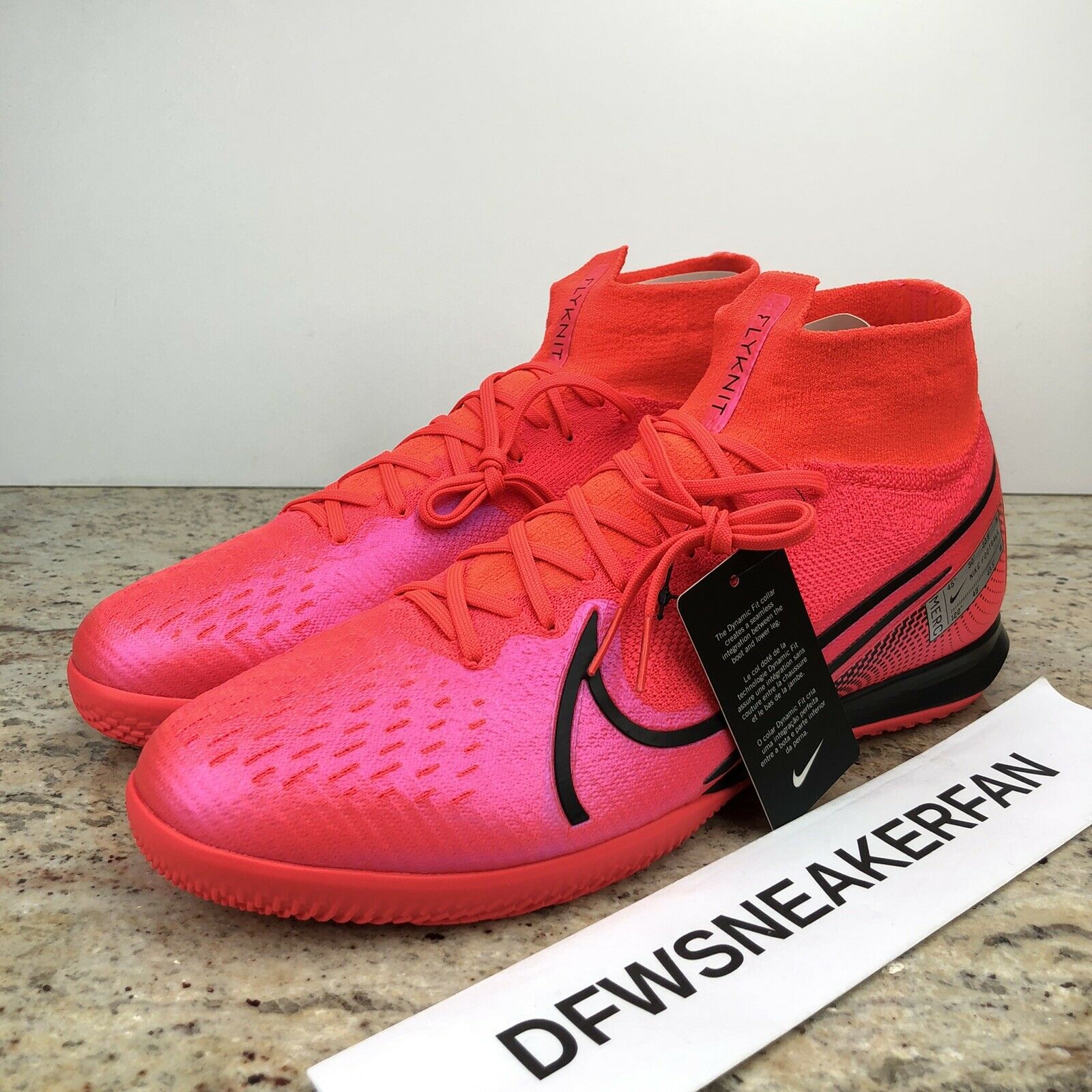 Nike Superfly 7 Elite IC Indoor Court Soccer Shoes Men’s 11 Crimson AT7982-606
