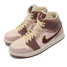 Nike Wmns Air Jordan 1 Mid SE AJ1 Dressed For Fall Women Casual Shoes DO7440-821