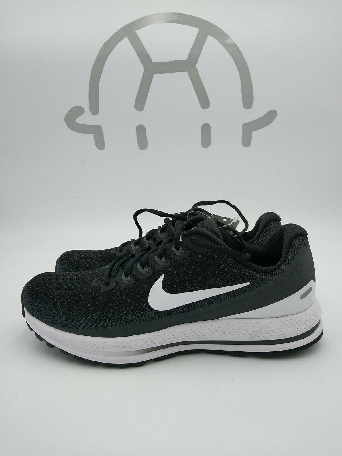 Nike Zoom Vomero 13 Womens Athletic Shoes Running Walking Training Black Size 10