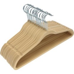 Non Slip Hangers Cream 30 Pack by Coopers of Stortford
