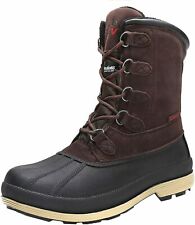 NORTIV 8 Men's Lace Up Warm Insulated Waterproof Outdoor Work Winter Snow Boots
