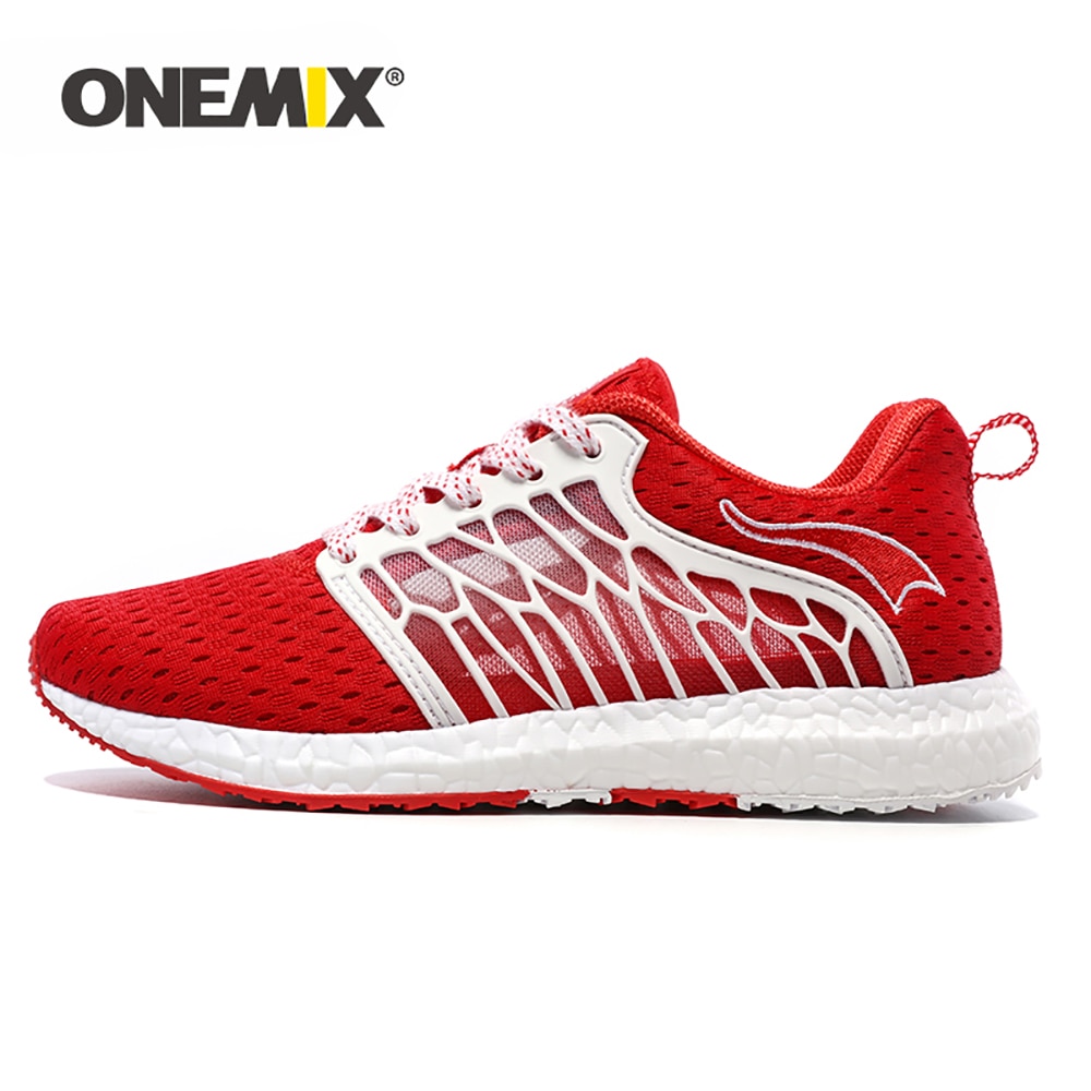 ONEMIX fashion Women Running Shoes Breathable Mesh Athletic Shoes Super Light Outdoor Women Sports Shoes Walking Jogging Shoes