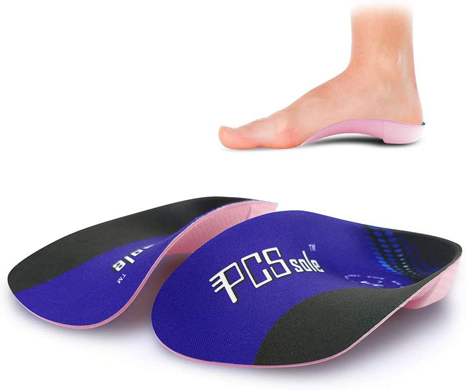 Orthodontics Shoe Insoles High Arch Supports Shoe Inserts for Plantar walking