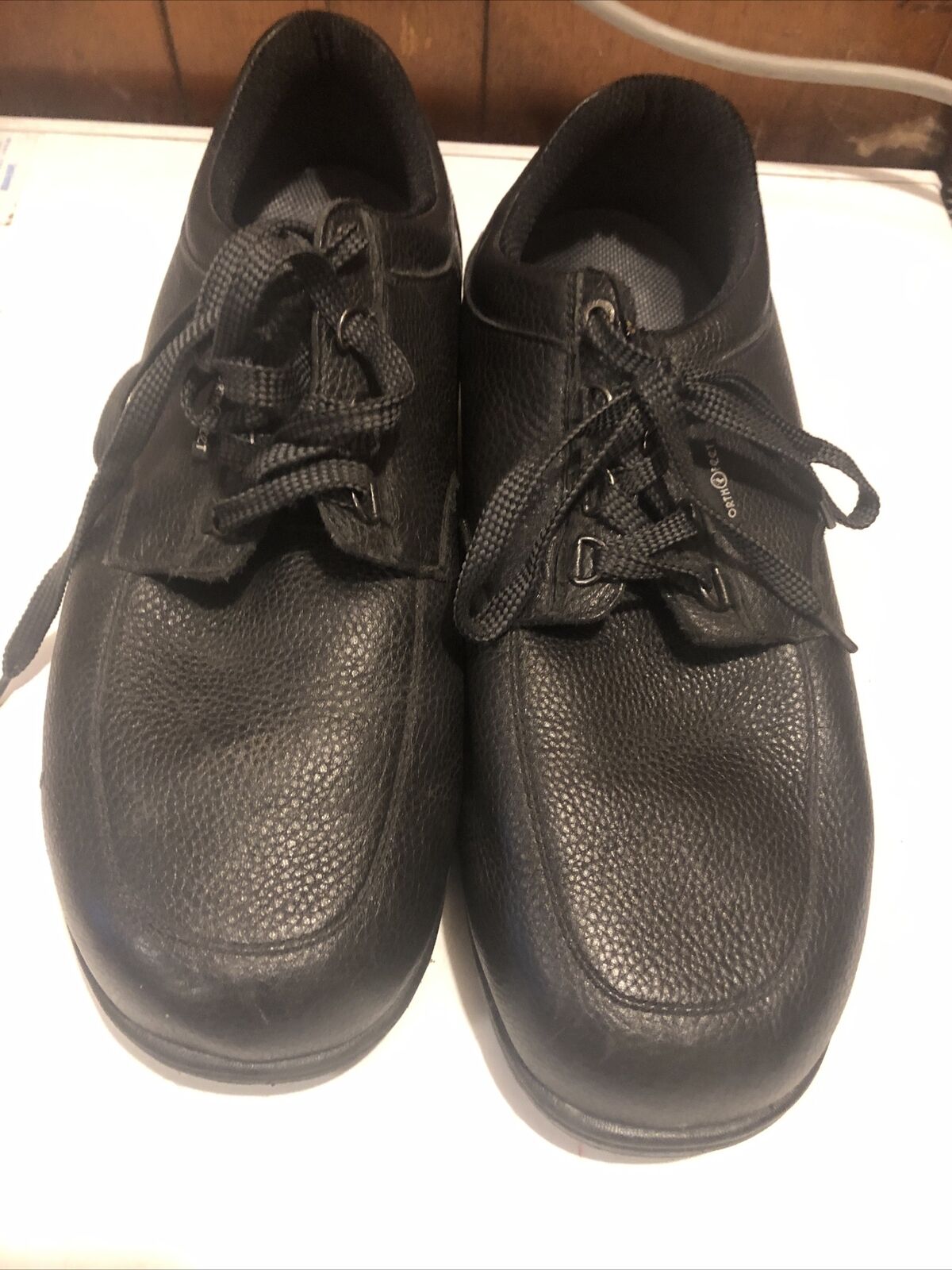 Orthofeet Avery Island Men's Sz 14 XX Wide Black Walking Shoes 410