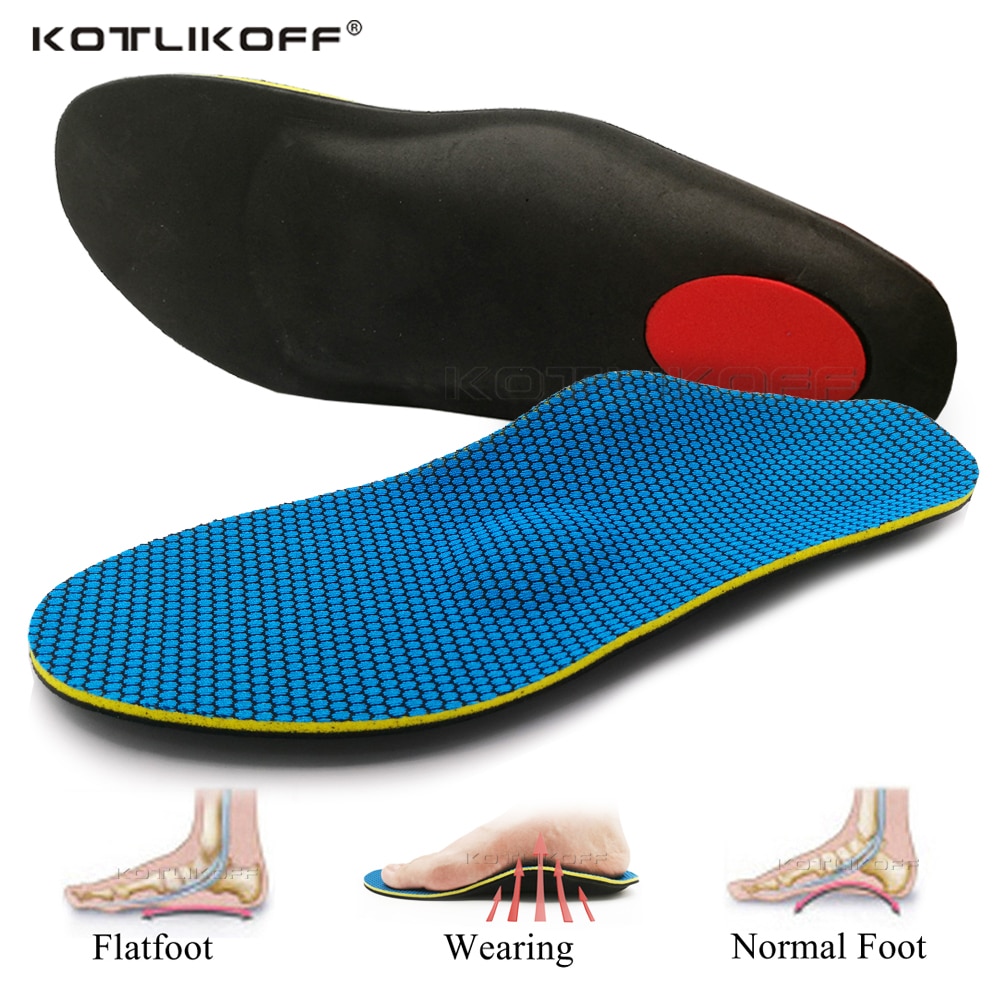 Orthopedic Insoles Arch Support For Severe Flat Feet Orthotic Shoes Soles Heel Pain Plantar Fasciitis Comfortable Walk Inserts