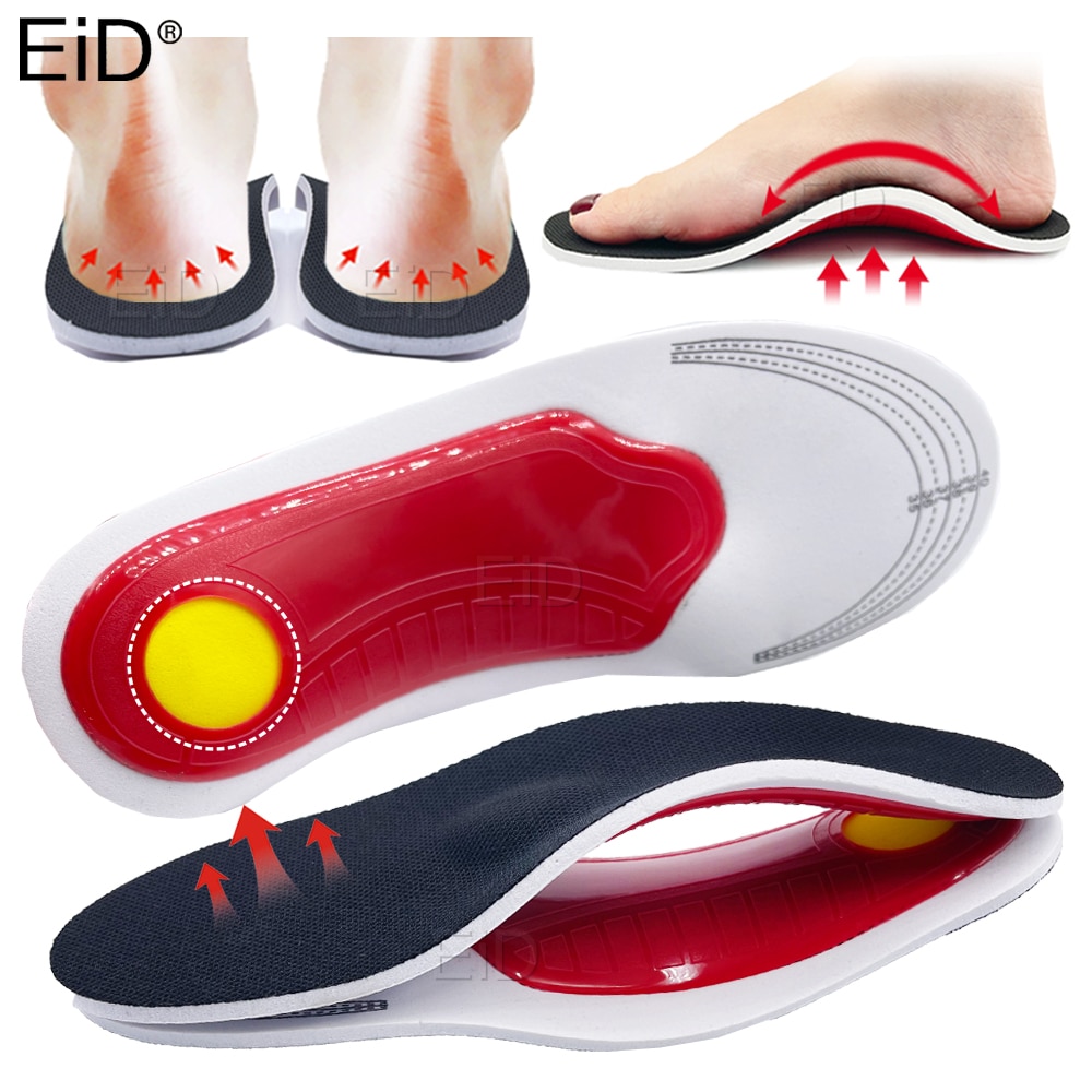 Orthopedic Insoles for Flat Foot Orthotics Gel shoes sole Insert Pad Arch Support Pad For Plantar fasciitis Feet Care man women