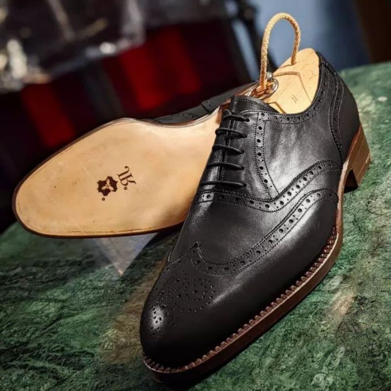 Oxfords Derby Brogue Men Dress Shoes PU Leather Classic Comfortable Chaussures Pour Hommes أحذية الرجال мужская обувь ZQ0726