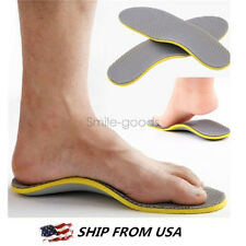 Pair Orthotic Premium Shoes Insoles Arch Support Insert High Pad For Women Men