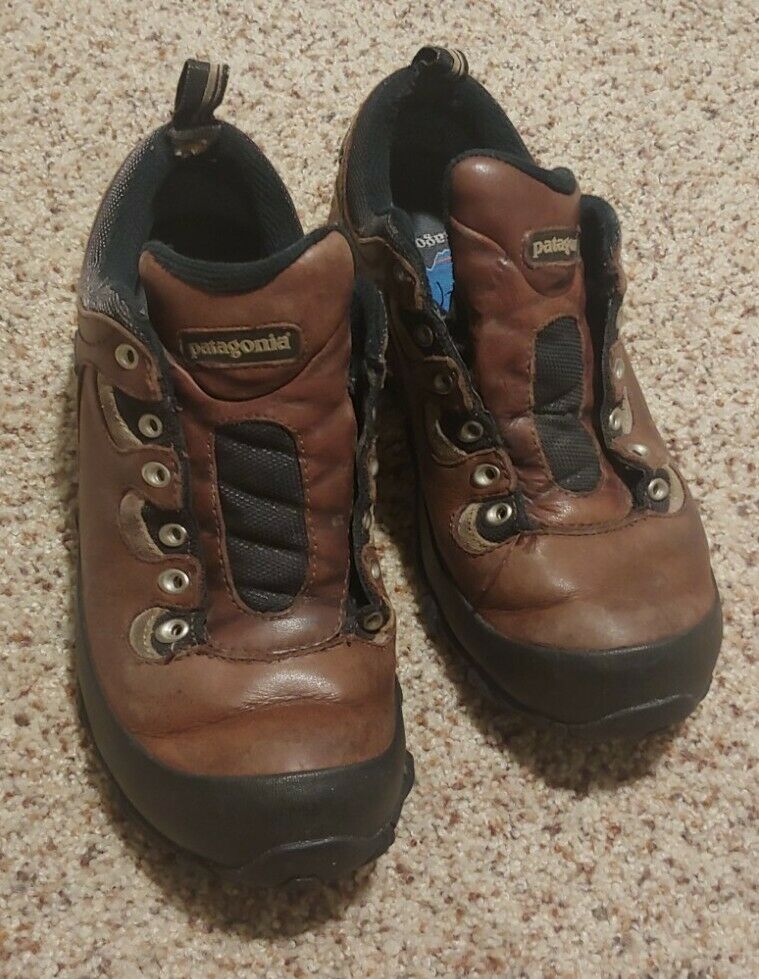 Patagonia Drifter Gore-Tex Vibram Brown Leather T80179 Hiking Shoes mens Sz 8.5