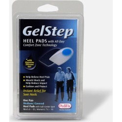 Pedifix GelStep Heel Pad w/ Soft Covered Center Spot