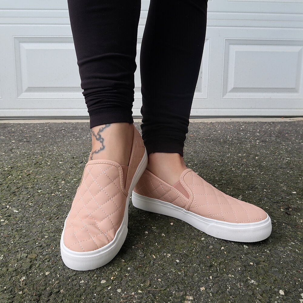 Pink Grey Olive Beige New Fashion Women Casual Shoes Summer Flats Shoes Women Loafers Roman Shoes Sneakers Slip On Loafers