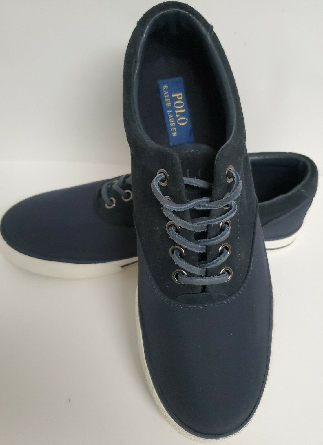 Polo Ralph Lauren Men’s Vaughn Saddle Fashion Sneaker 9D Casual Walking Shoes