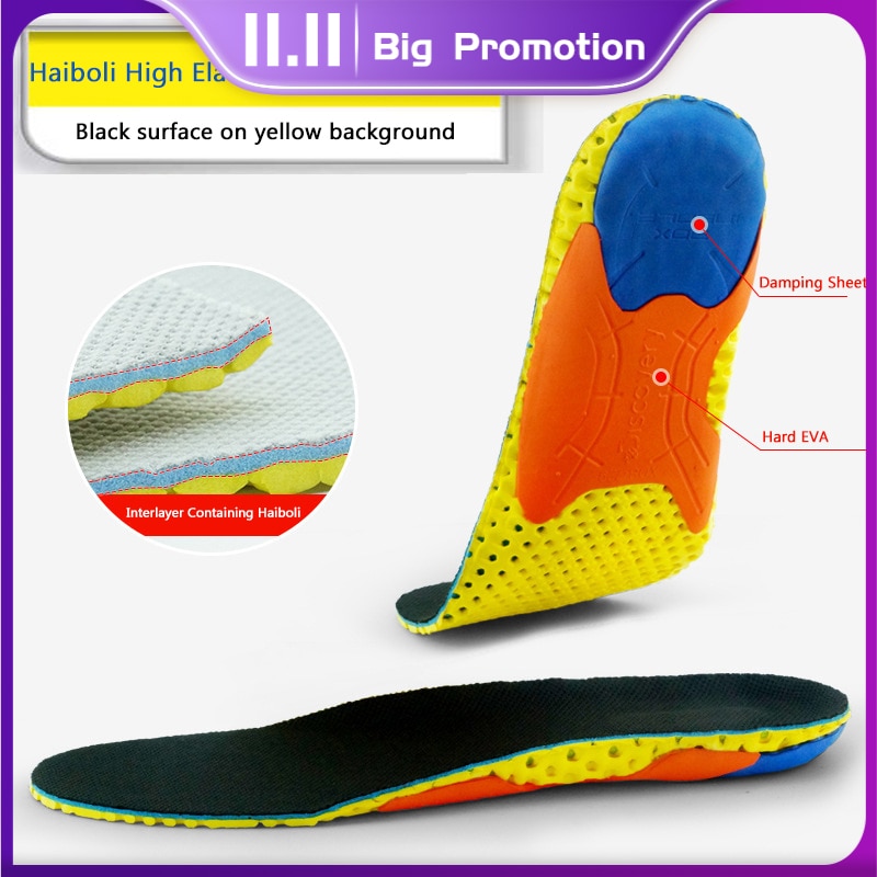 Premium Orthotic Gel Insoles Orthopedic Flat Foot Health Sole Pad For Shoes Insert Unisex Arch Support Pad For Plantar Fasciitis