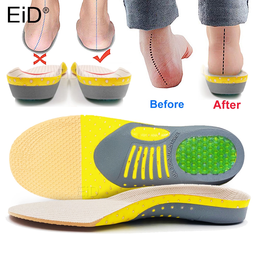 Premium Orthotic Gel Insoles Orthopedic Flat Foot Health Sole Pad For Shoes Insert Arch Support Pad For Plantar fasciitis Unisex