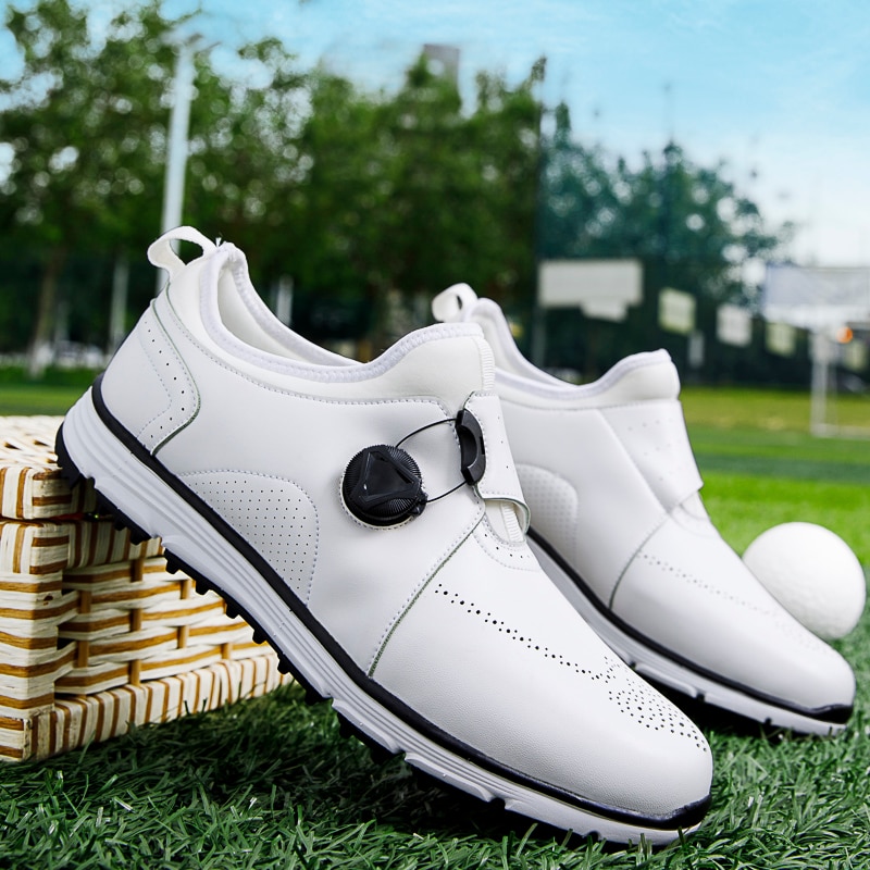 Professional Men Golf Shoes Size 40-45 Comfortale Spikless Golf Sneakers Men Outdoor Anti Slip Walking Footwears Mens Shoes