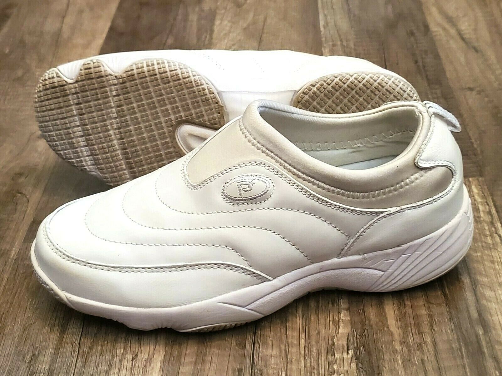 Propet Wash N Wear Slip On II W3851 Walking Shoes women 6 X(2E white EXTRA WIDE