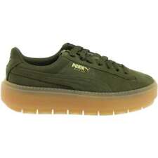 Puma Platform Trace Platform Womens Sneakers Shoes Casual - Green