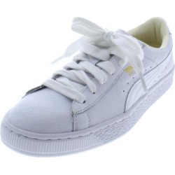 Puma Womens Basket Classic Fashion Sneakers Leather Padded Insole