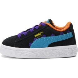 PUMA x RUGRATS Suede Shoes, Toddlers, Black/Caribbean Sea