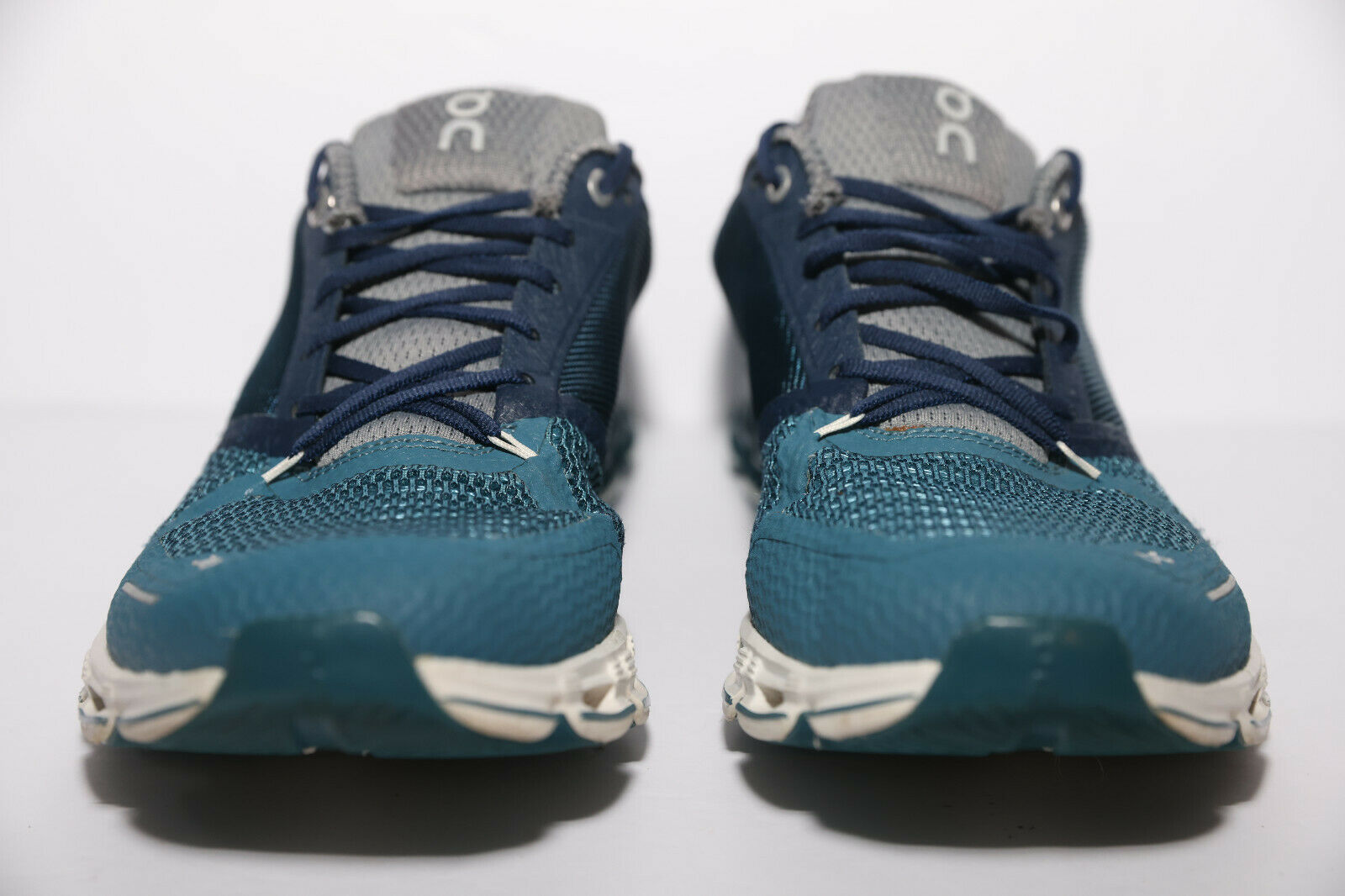 QC On Cloud Women's Sz W10.5 Blue Running Shoe Orthopedic Inserts