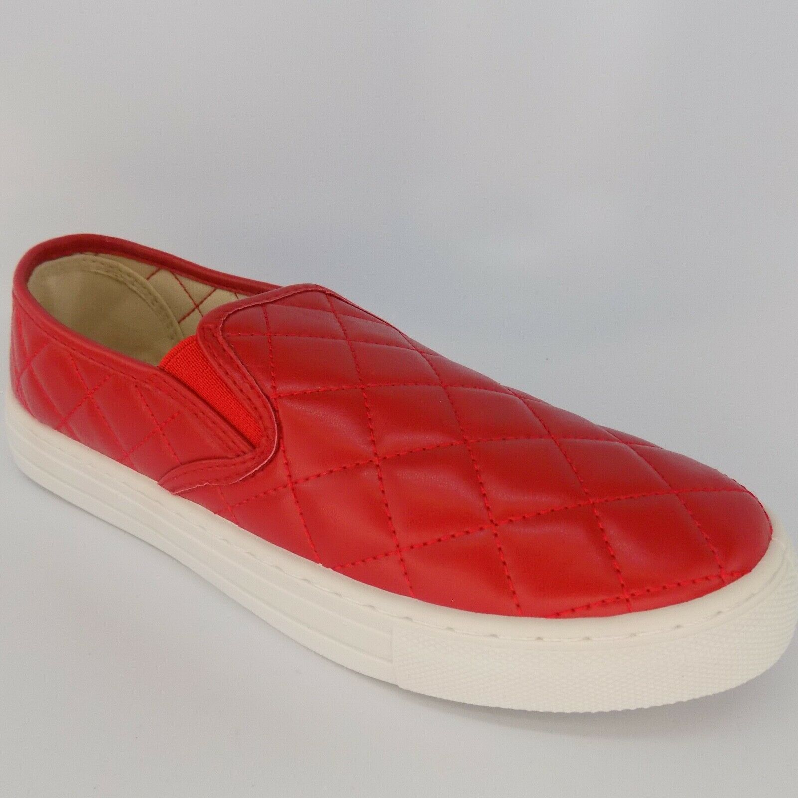 Qupid Reba 17c Fashion Sneakers Red Women Shoes Size 9 M AL5703
