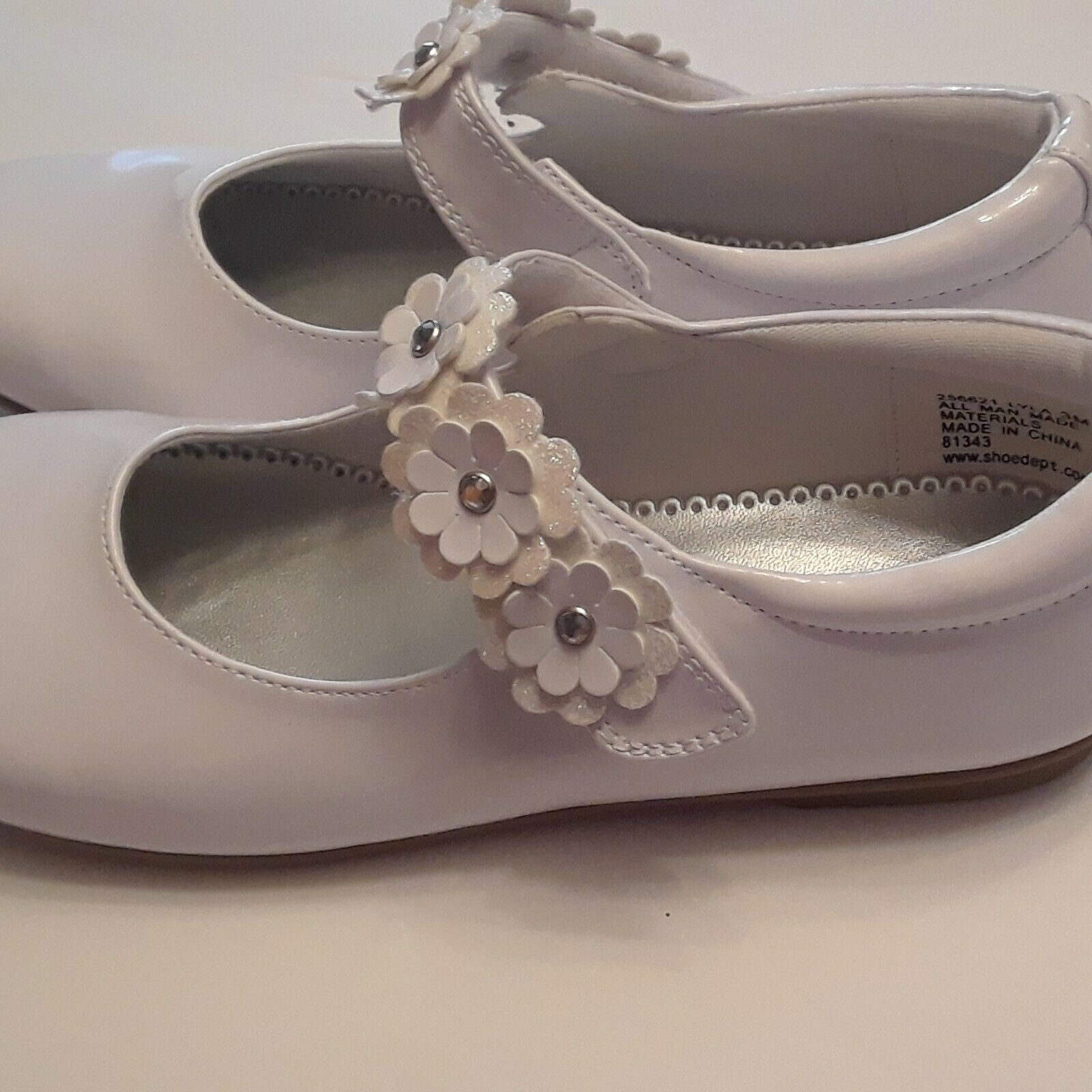 Rachel Shoes Girl's Dress Shoes - Very White - Size 3M Stock#256621/Lyla NIB