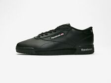 Reebok Men's Classic EX-O-FIT Lo Clean Logo INT Shoes NEW AUTHENTIC Black AR3168