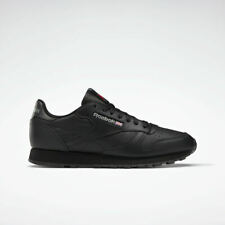 Reebok Men's Classic Leather Shoes NEW AUTHENTIC Black 116