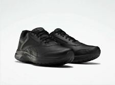 Reebok Walk Ultra 7 DMX MAX Men's Sneakers Shoes X-WIDE 4E Black Brand New
