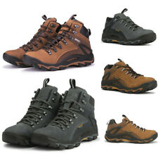 ROCKROOSTER Men's Casual Hiking Boots Waterproof Trekking Shoes Soft Toe