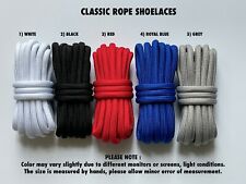 ROPE REPLACEMENT SHOELACES QUALITY LACES FOR JORDAN ADIDAS NIKE SHOES SB LOT 50