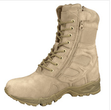Rothco 5357 Forced Entry Tan 8" Deployment Boots with Side Zipper