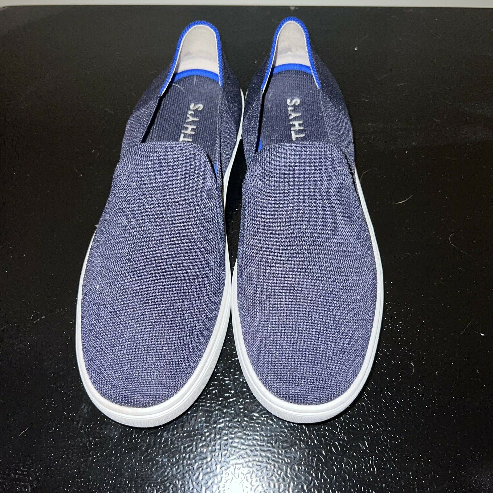 ROTHYS The Sneaker Navy Blue Slip On Shoes Womens Size 8.5 Sneakers Retired!