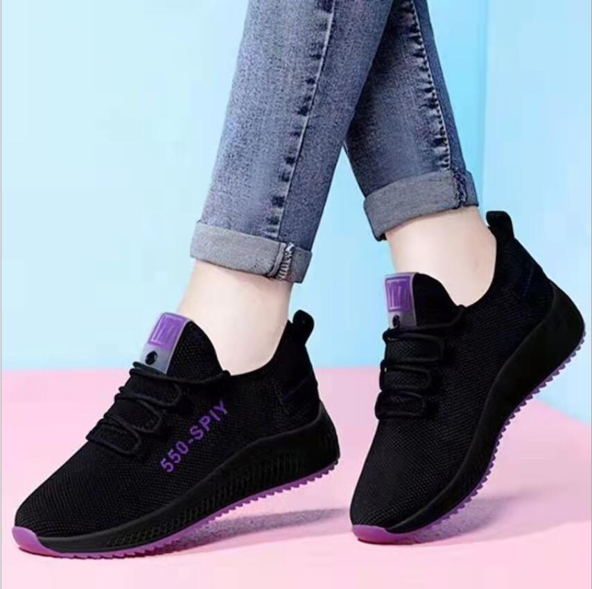 Running Shoes Women Breathable Casual Shoes Slippers Outdoor Light Weight Sports Shoes Casual Walking Platform Ladies Sneakers