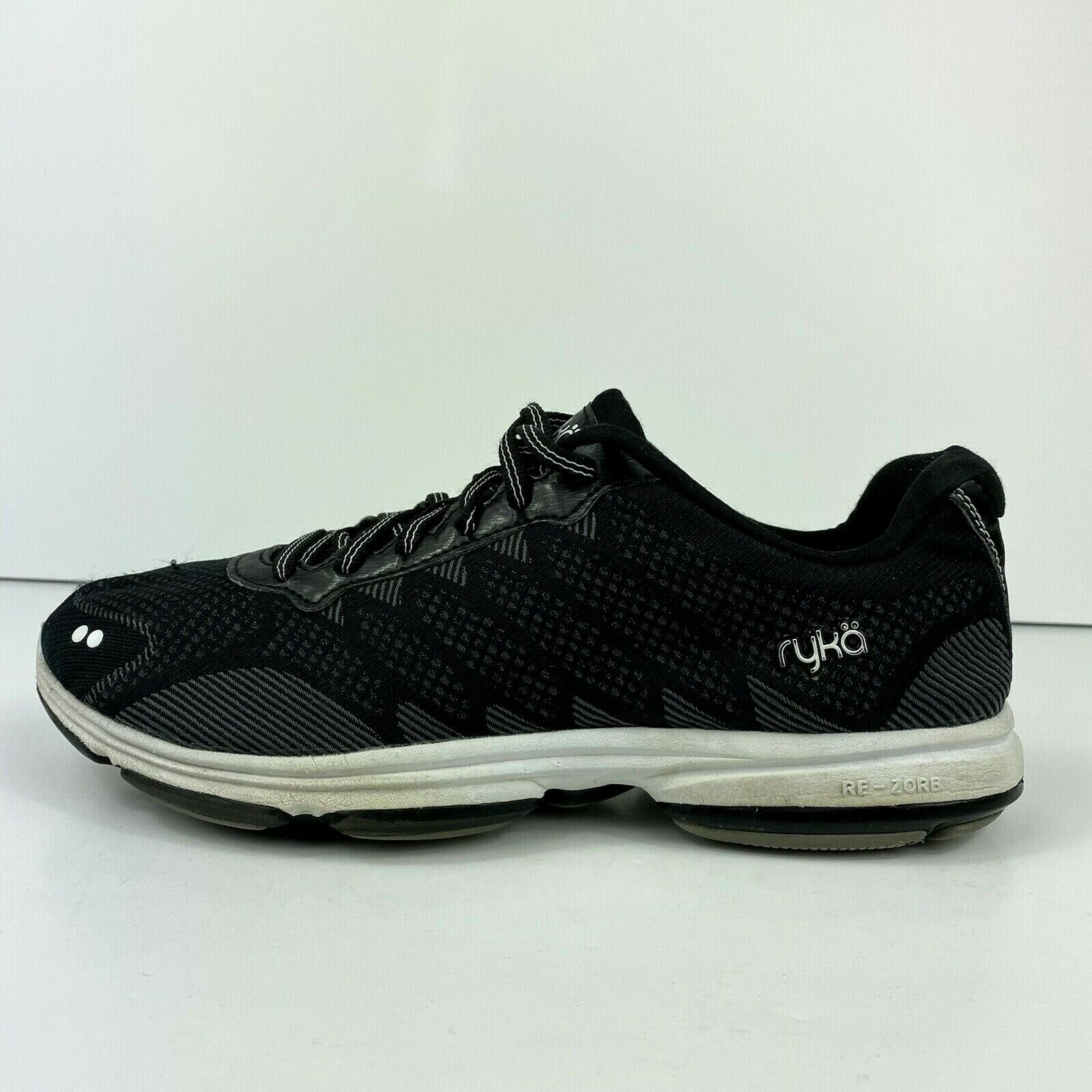 Ryka Dominion Walking Shoes Women's Size 9.5W Black Comfortable Lightweight