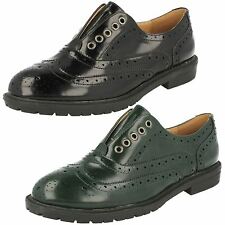 **SALE** Ladies Spot On Brogue Style Shoes UK Sizes 3-8 F9869