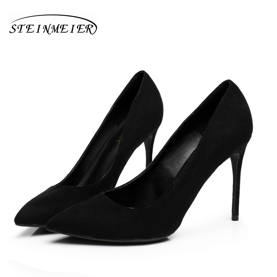 Sales clearance! women high heels pumps 12cm sexy lady single shoes black blue US6 party shallow mouth lady wedding heels shoes