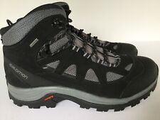 Salomon Authentic LTR GTX 404643 Black Grey Hiking Shoes Boots Men's
