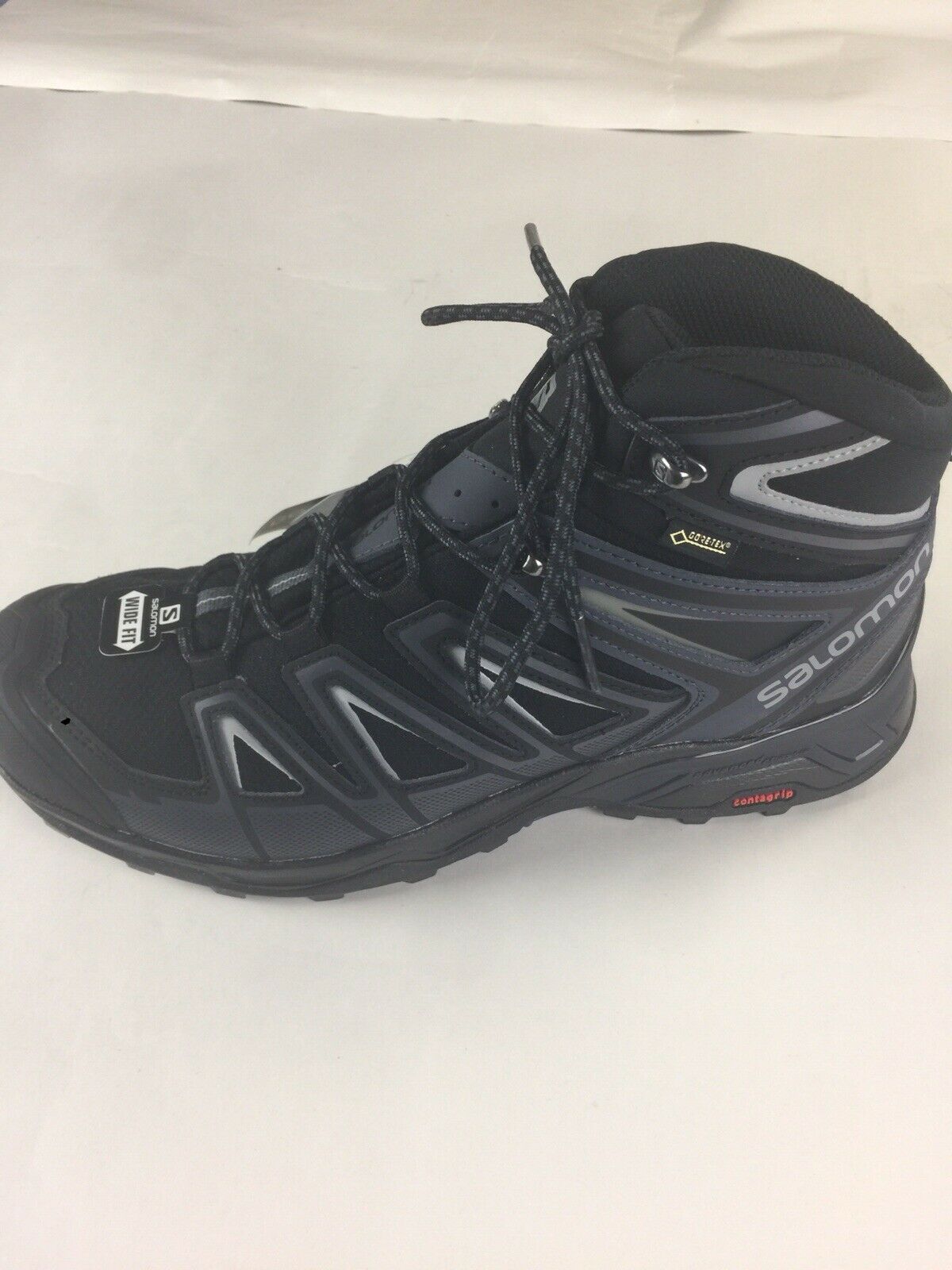 Salomon Men's X Ultra 3 Mid GTX Hiking Boots Black Size 9.5 EE New GorTex