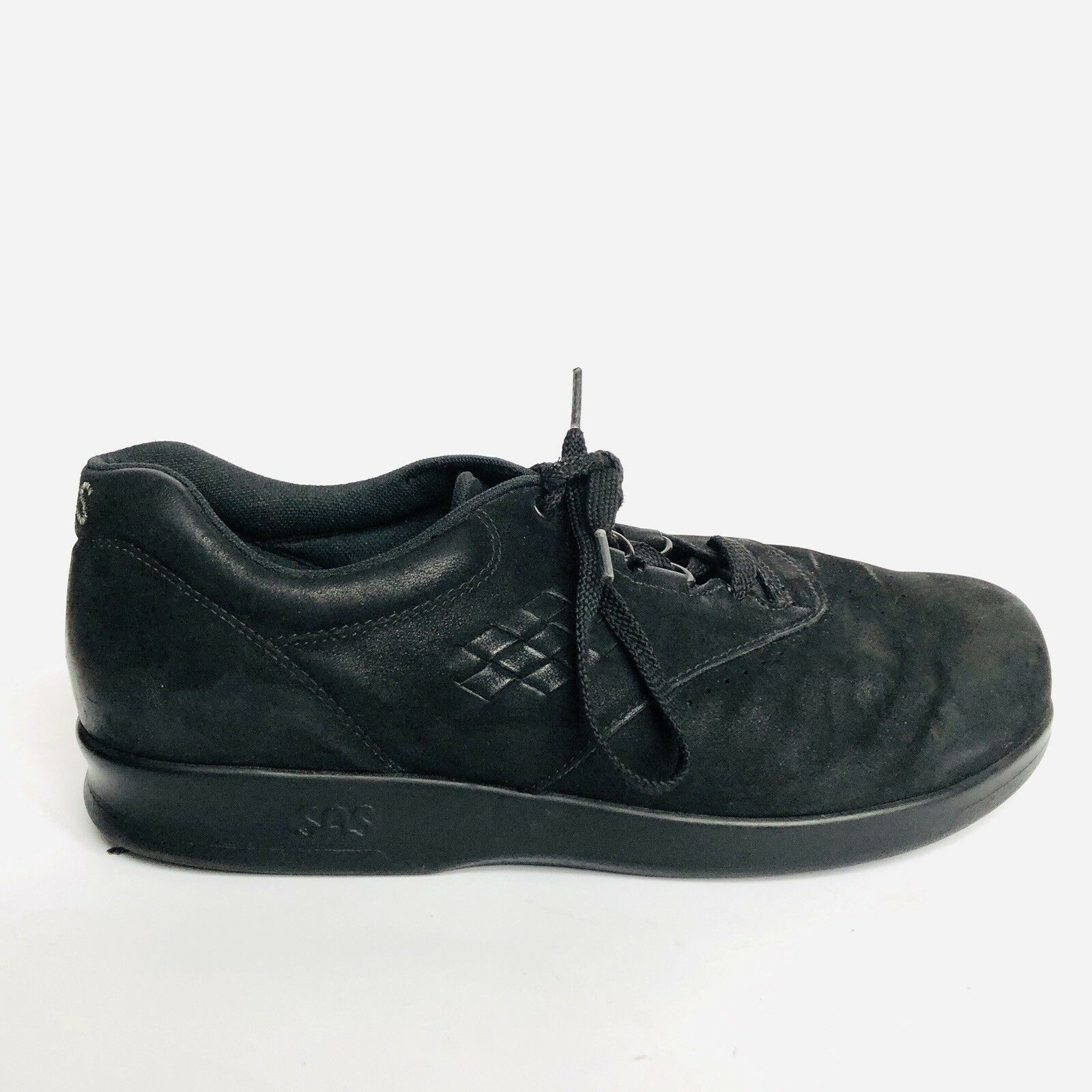 SAS Black Comfort Lace-up Walking Shoes With No Inserts Women’s Size 8 W