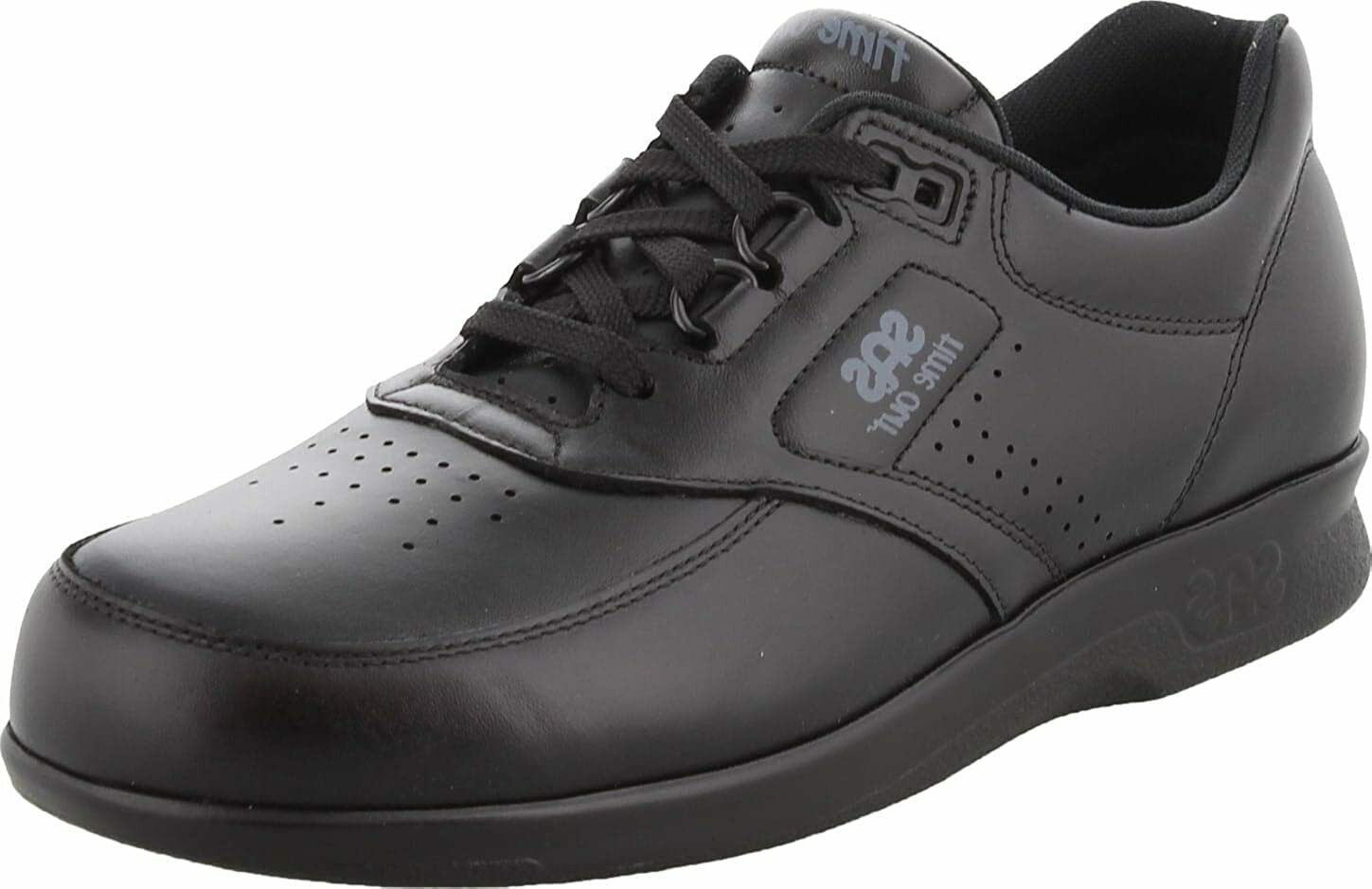 SAS Men's Walking Shoes, Black, Size 12.5