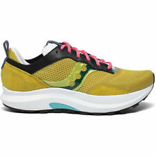 Saucony Unisex Jazz Hybrid Low Top Sneaker Shoes Yellow/Blue Footwear Athleti...