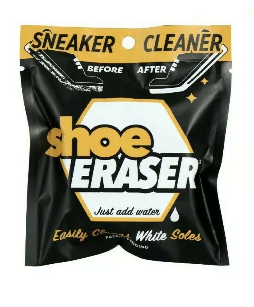 SHOE ERASER White Sole Sneaker Cleaner 3 Pack Clean Your Kicks FREE SHIPPING