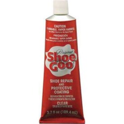 SHOE GOO 110011 Shoe Repair Glue, 3.7 oz, Tube, Begins to Harden in 2 to 20 min