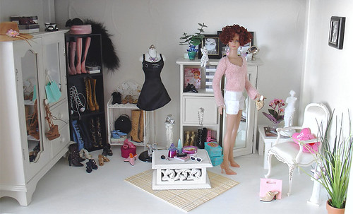 fashion miniature chair doll display furniture room... (Photo: purplemoon777 on Flickr)